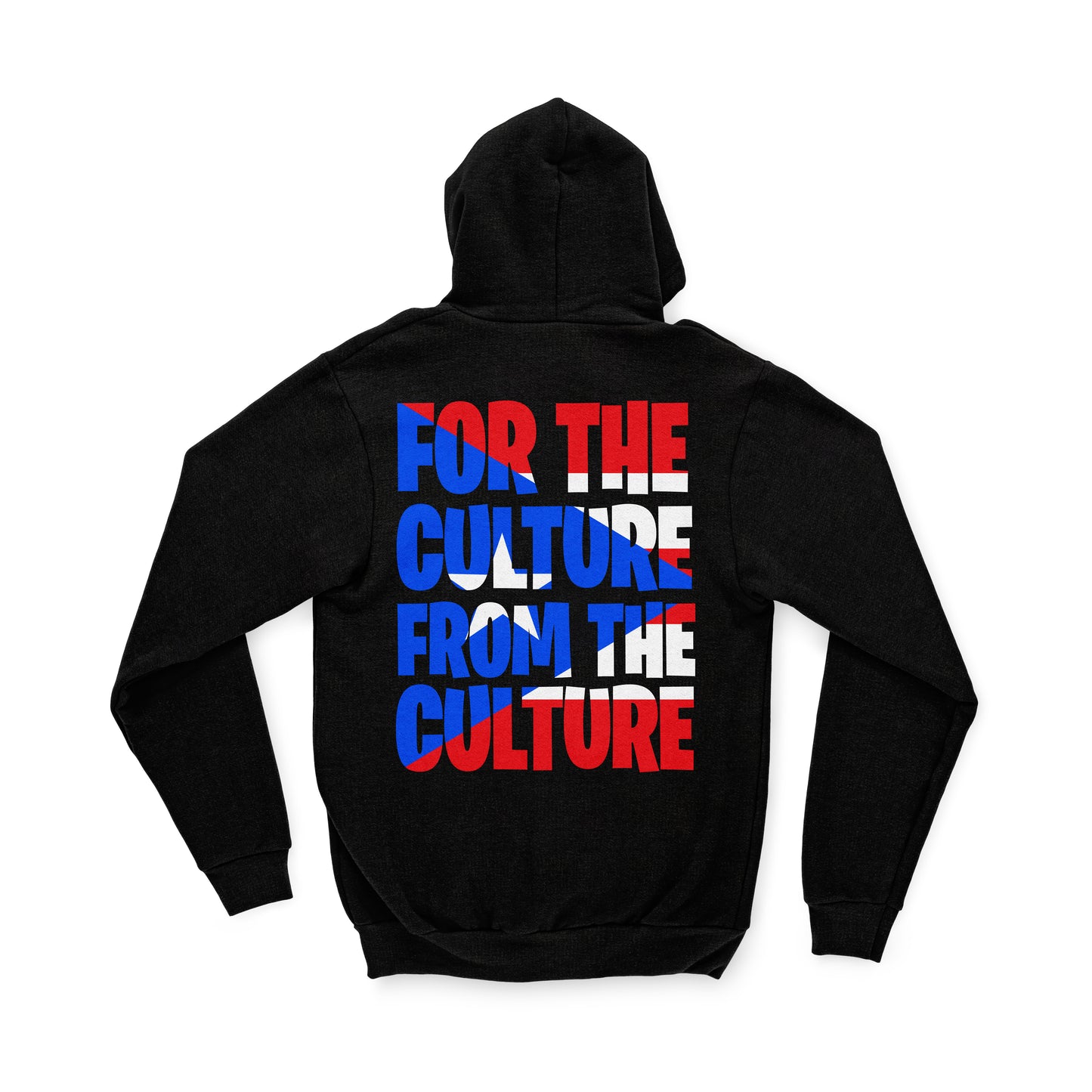 LATINO CULTURE Black Fleece Hoodie (Heavyweight)