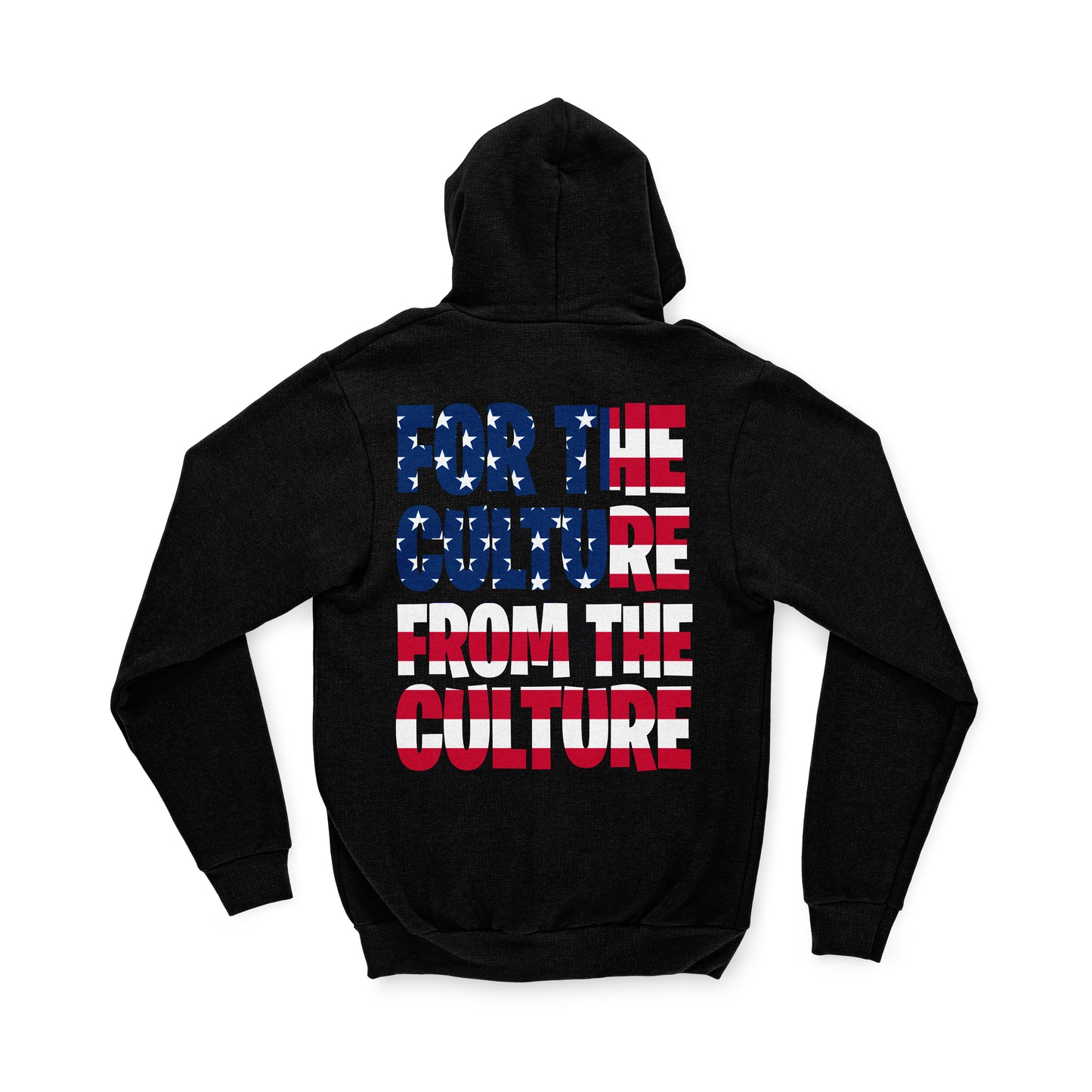 PUERTO RICO Black Fleece Hoodie (Heavyweight)