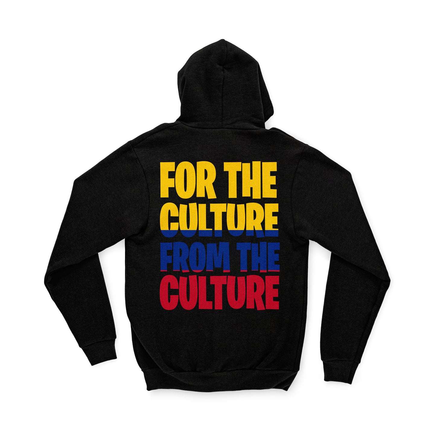 LATINO CULTURE Black Fleece Hoodie (Heavyweight)